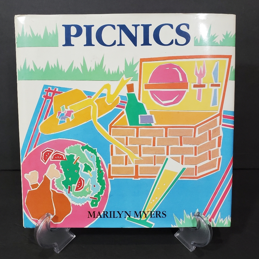 Picnics Book A Running Press Friedman Publishing Group Marilyn Myers NWT Vintage
